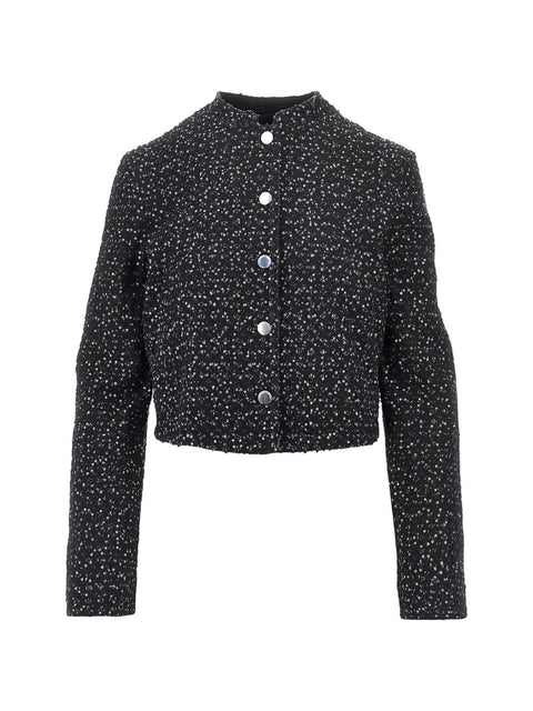 Emporio Armani Embroidered Cotton Jacket