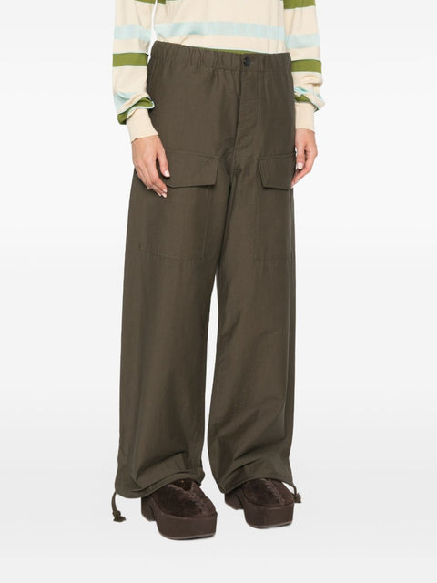 032C JW Anderson Wide-Leg Cargo Trousers