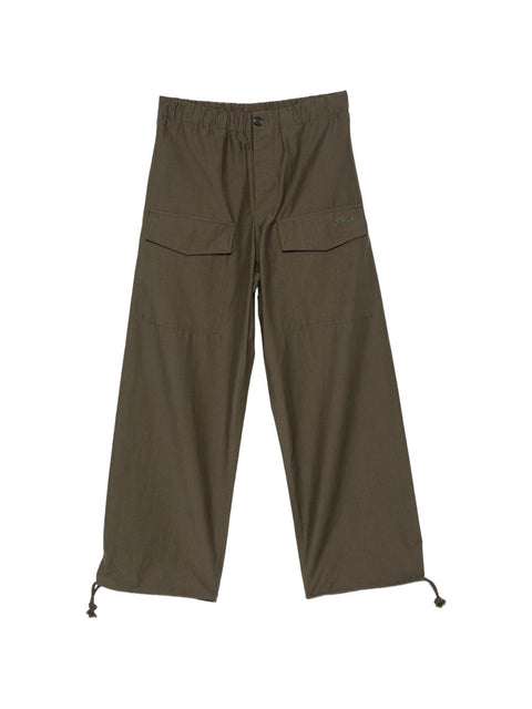 032C JW Anderson Wide-Leg Cargo Trousers