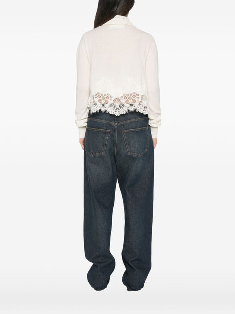 Ermanno Scervino Cashmere Lace Shirt