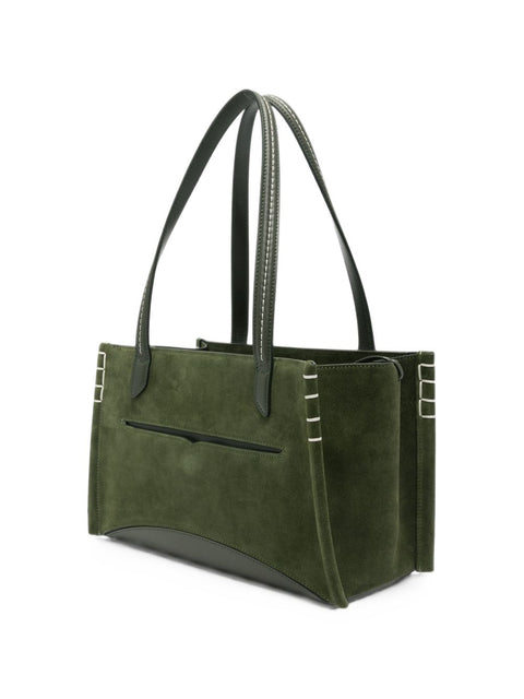 032C JW Anderson Loafer Leather Cabas Bag