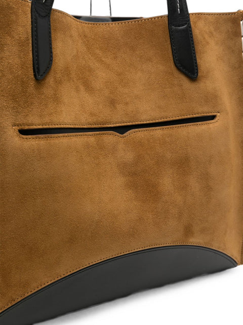 032C JW Anderson Loafer Leather Tote Bag