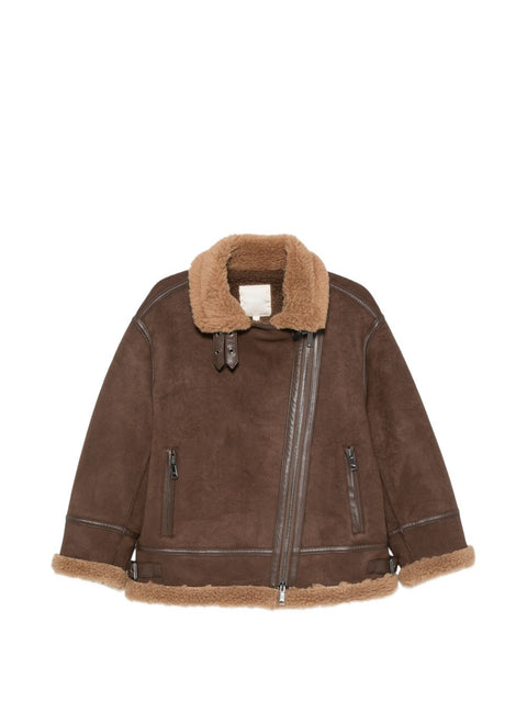 Molliolli Velin Faux Leather Jacket