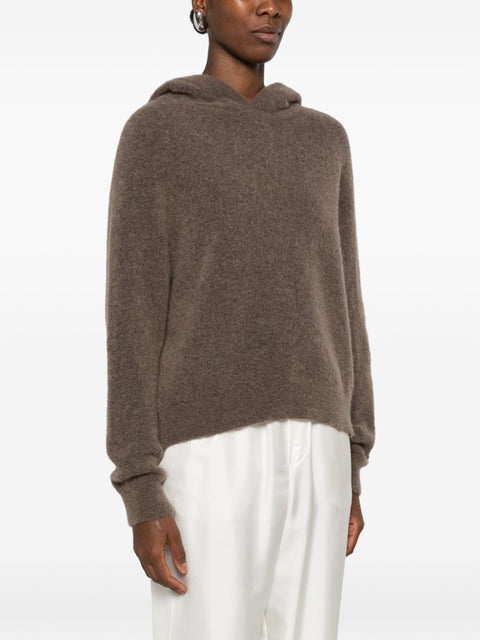 Sosue Brushed Knit Hoodie