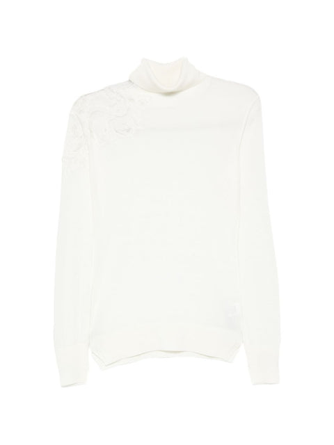 Ermanno Scervino Wool Turtle-Neck Sweater