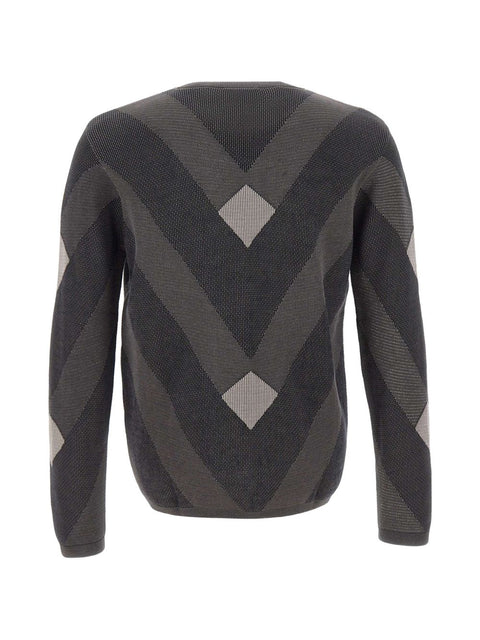 Emporio Armani Cotton Crewneck Sweater