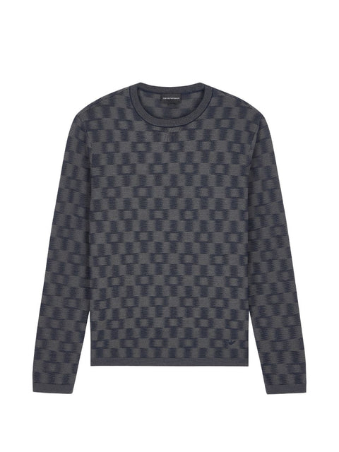 Emporio Armani Wool Crewneck Sweater