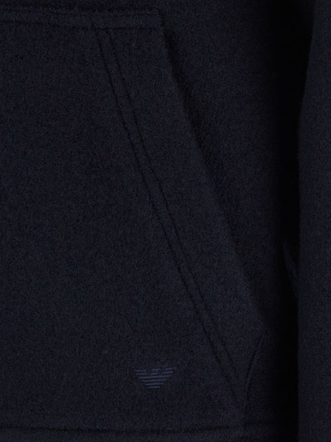 Emporio Armani Wool Blend Blouson Jacket
