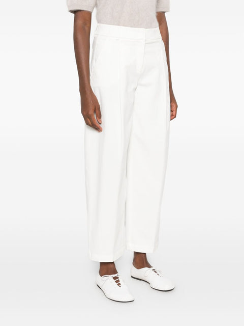 Via Masini 80 Cotton Trousers
