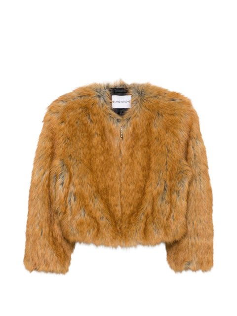 Stand Studio Karly Faux Fur Jacket