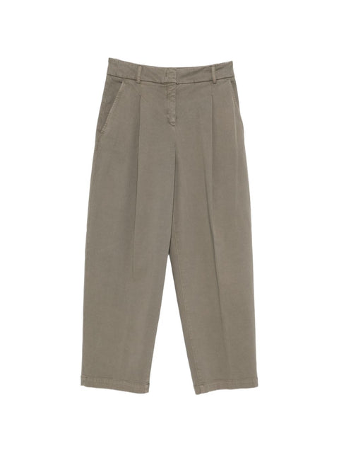 Via Masini 80 Cotton Trousers