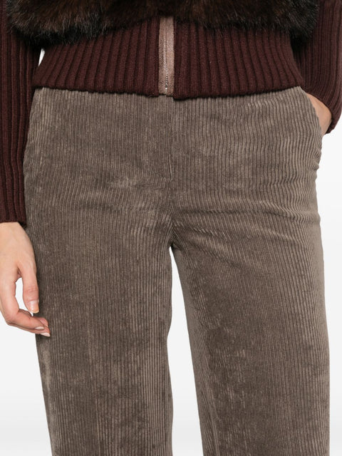 Via Masini 80 Velvet Trousers