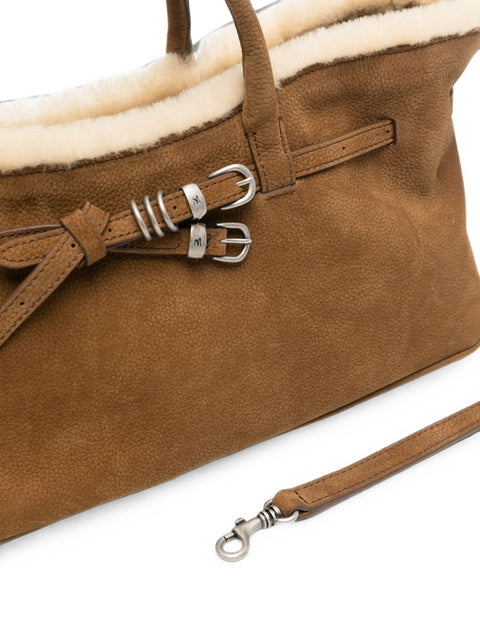 MARGESHERWOOD Marge Sherwood Grandma Shearling Tote Bag