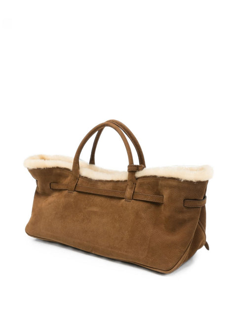 MARGESHERWOOD Marge Sherwood Grandma Shearling Tote Bag
