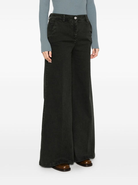 Via Masini 80 Wide-Leg Trousers