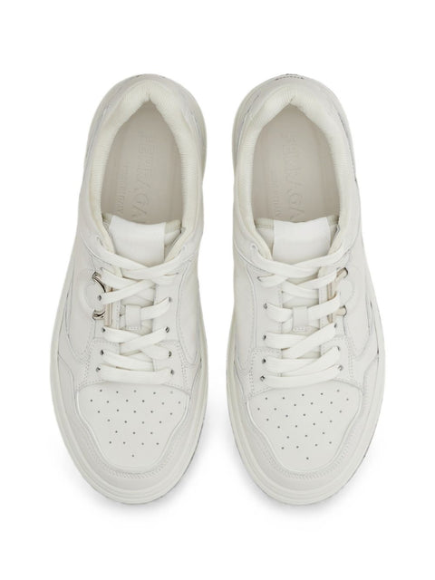 Ferragamo Leather Sneakers