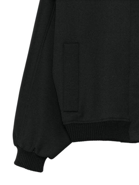 Semicouture Renie Wool Blend Bomber Jacket