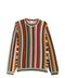 Paul Smith Striped V-Neck Sweater
