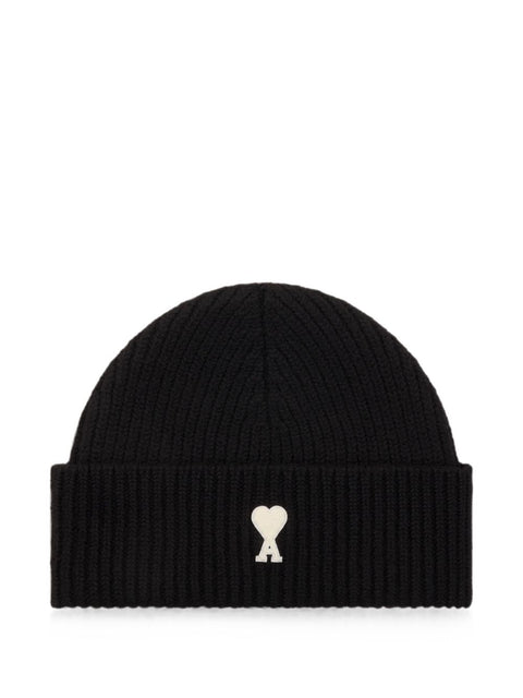 Ami Paris Ami de Coeur Wool Beanie