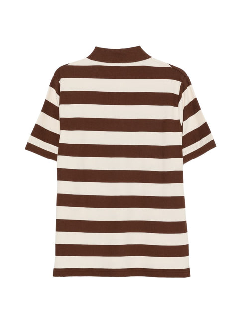 Icecream Striped Cotton T-Shirt