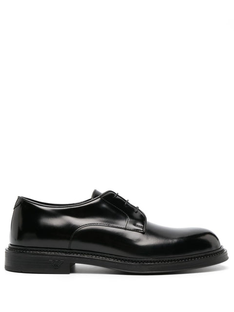 Emporio Armani Leather Derby Shoes