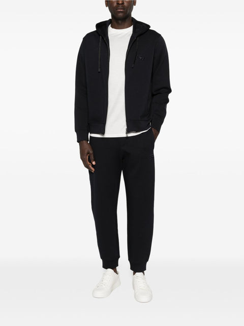 Emporio Armani Logo Cotton Hoodie