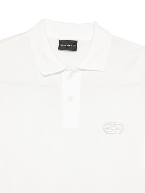 Emporio Armani Logo Cotton Polo Shirt