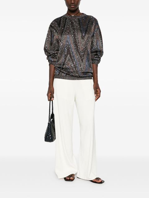 Missoni Printed Crewneck Sweater