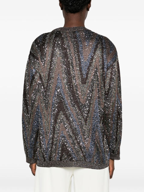 Missoni Printed Crewneck Sweater