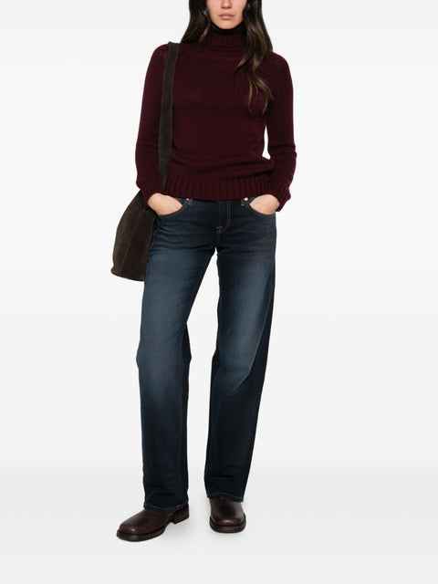 Base Wool Turtle-Neck Sweater