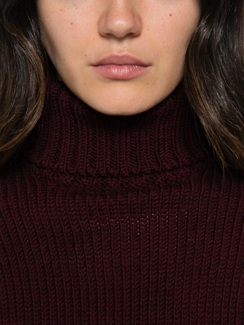 Base Wool Turtle-Neck Sweater