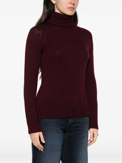 Base Wool Turtle-Neck Sweater