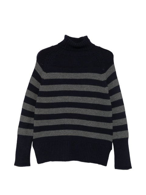 Base Wool Turtle-Neck Sweater
