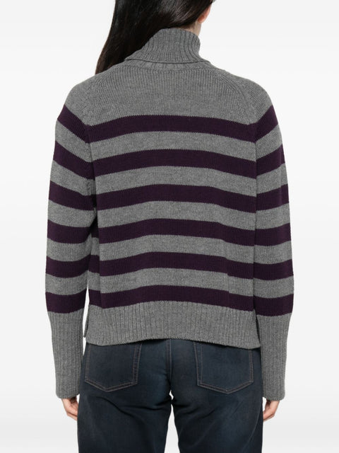 Base Wool Turtle-Neck Sweater