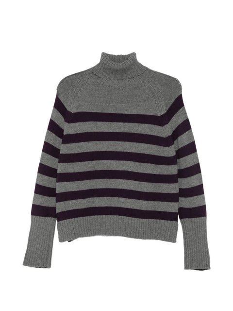 Base Wool Turtle-Neck Sweater