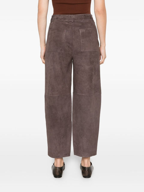 Via Masini 80 Panelled Wide-Leg Trousers