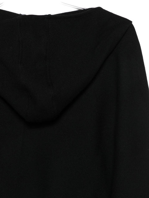 Emporio Armani Wool Hooded Scarf