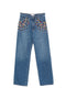 Stella McCartney Crystal Embellished Denim Jeans