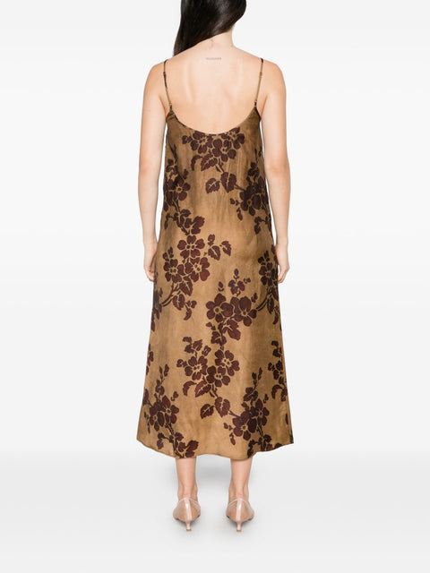 Uma Wang Anaya Printed Long Dress