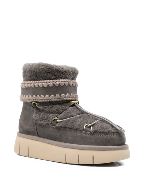 Mou Shearling Toggle Boots