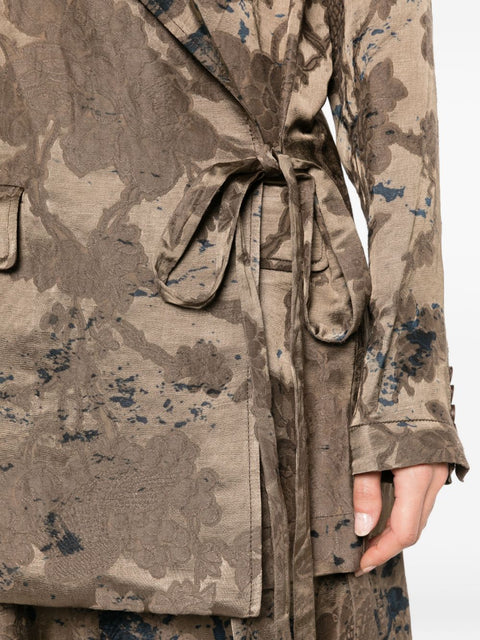 Uma Wang Khloe Linen Blend Jacket