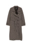 Emporio Armani Prince of Wales Check Double-Breasted Coat