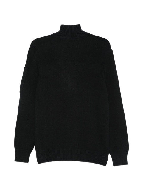 C.P. Company Lens Detail Quarter-Zip Sweater