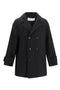 AMI PARIS Coats BLACK