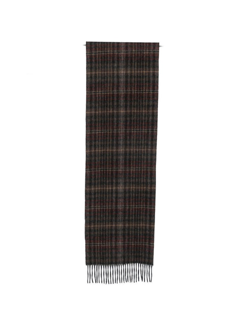 Paul Smith Checked wool scarf