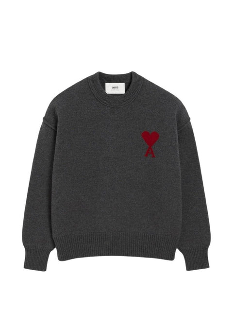 AMI PARIS Sweaters GREY