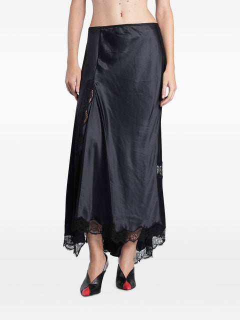 Isabel Marant Alexandra silk long skirt