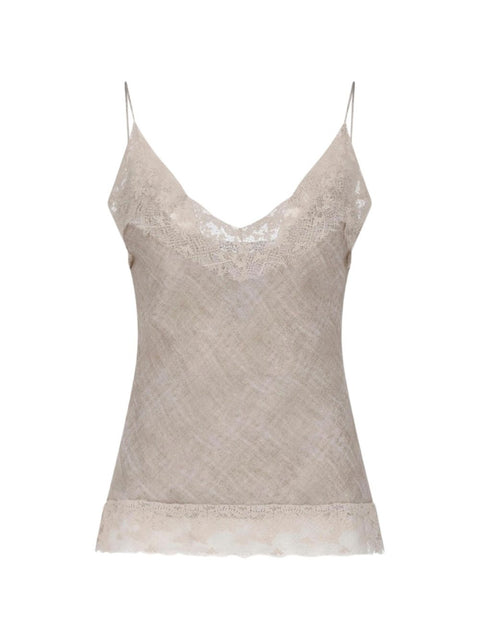 Ermanno Scervino Top BEIGE