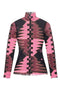 Pucci Printed high-neck top