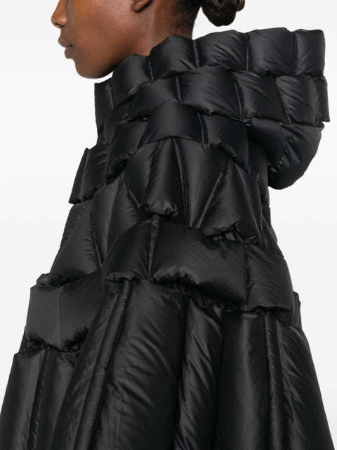 RAXXY Nylon puffer cape